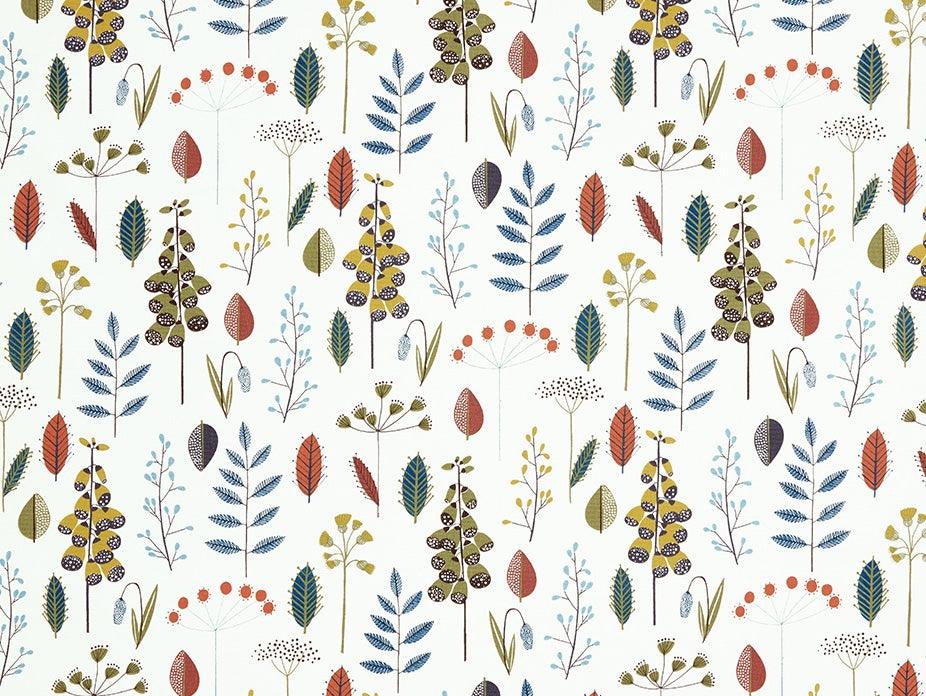 Amala Teal Fabric - Image 5