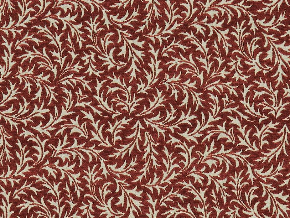 Aster Garnet Fabric - Image 3