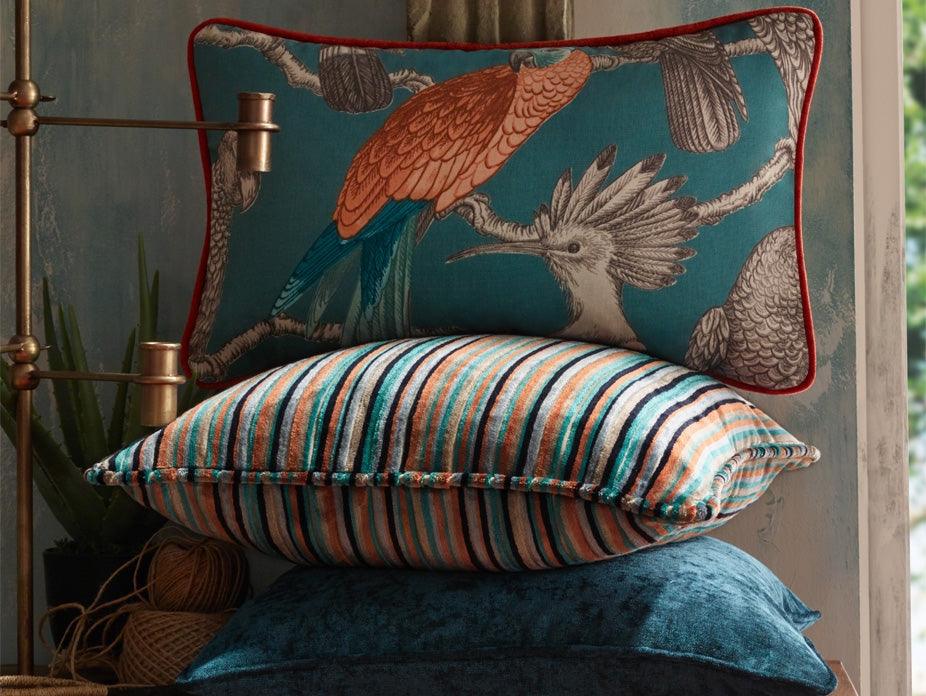 Aviary Lagoon Fabric - Image 4