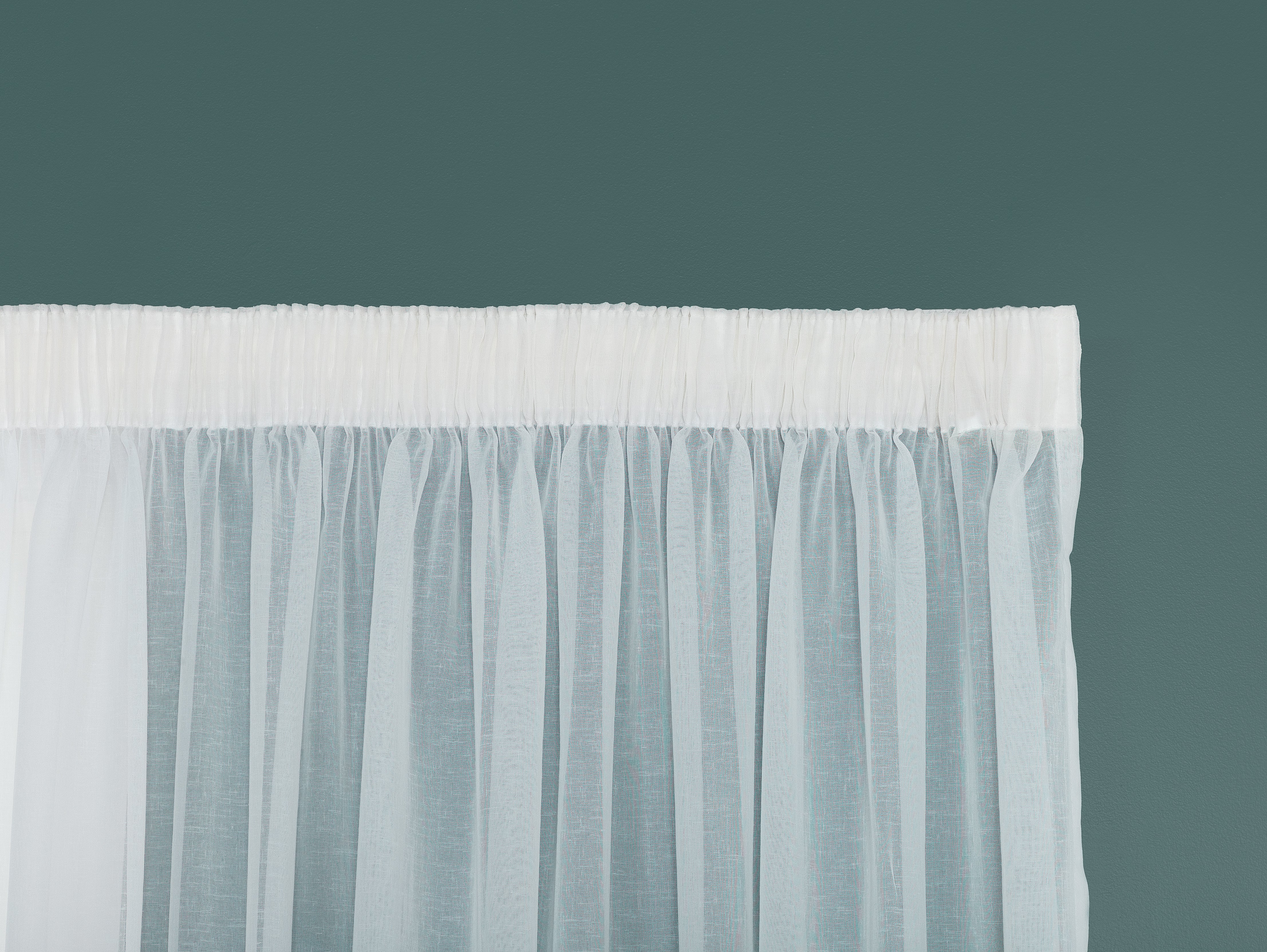 Awaroa Sheer Curtains - Porcelain - Image 3