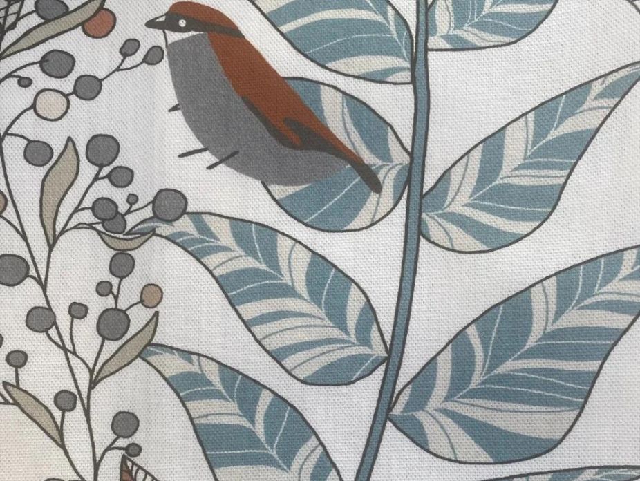 Birdwood Fabric 280cm - Duck Egg