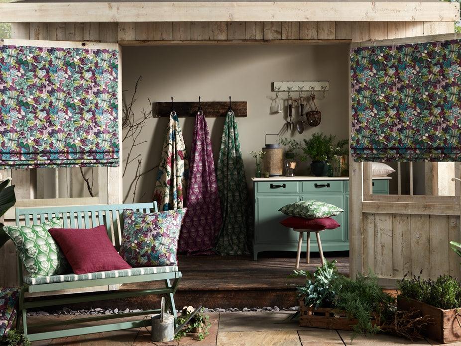 Calluna Carmine Fabric - Image 3