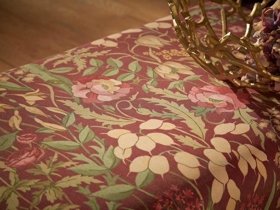 Cotswold Claret Fabric - Image 3