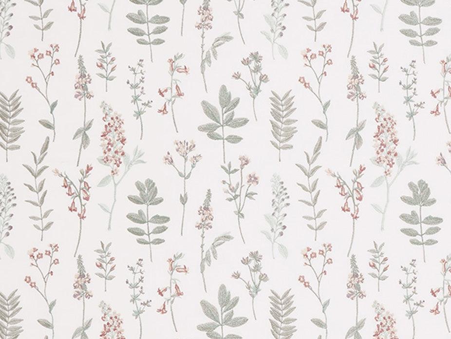 Cottage Garden Orchid Fabric - Image 4