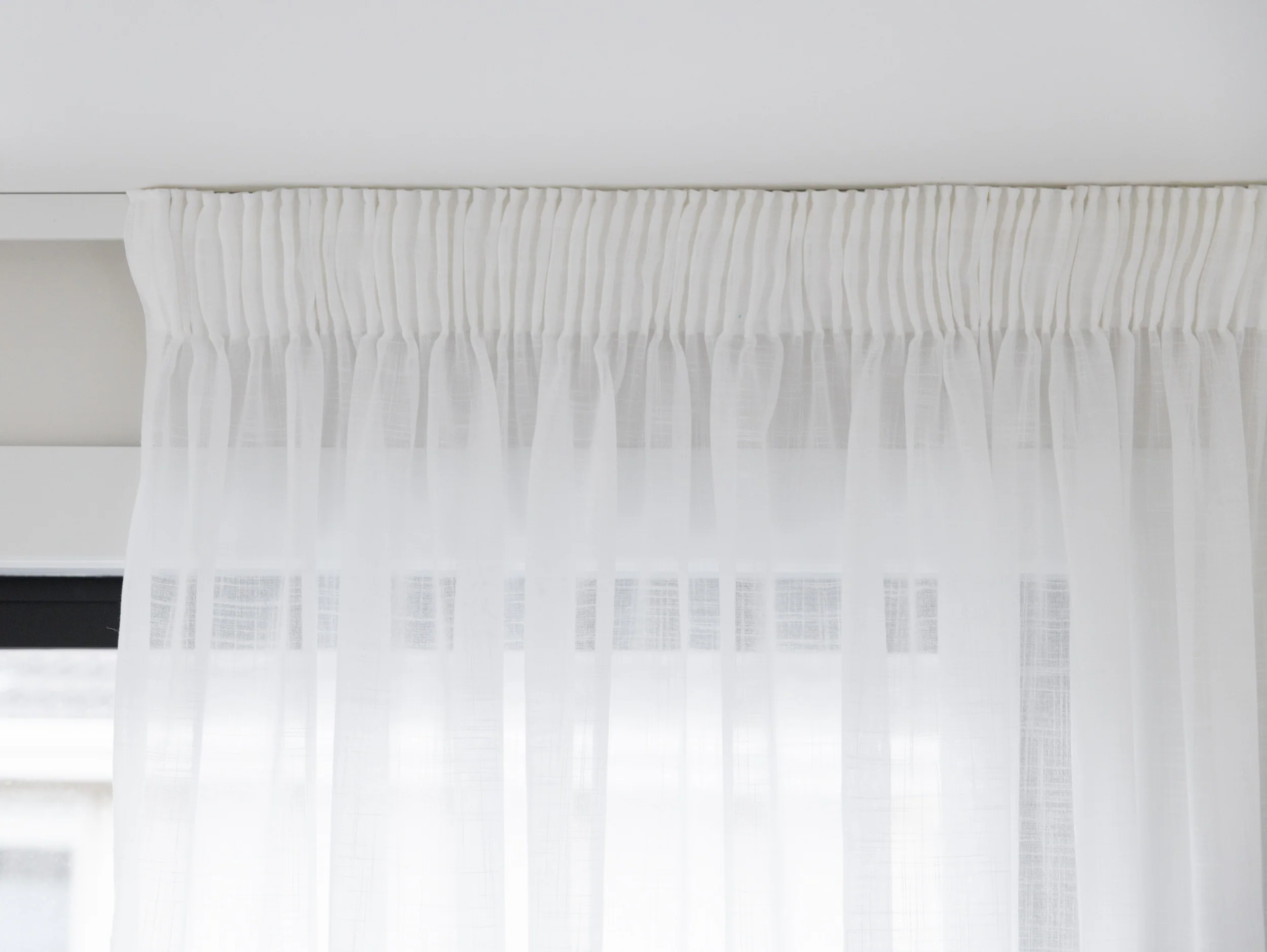 Izmir Sheer Curtains - Snow - Image 2