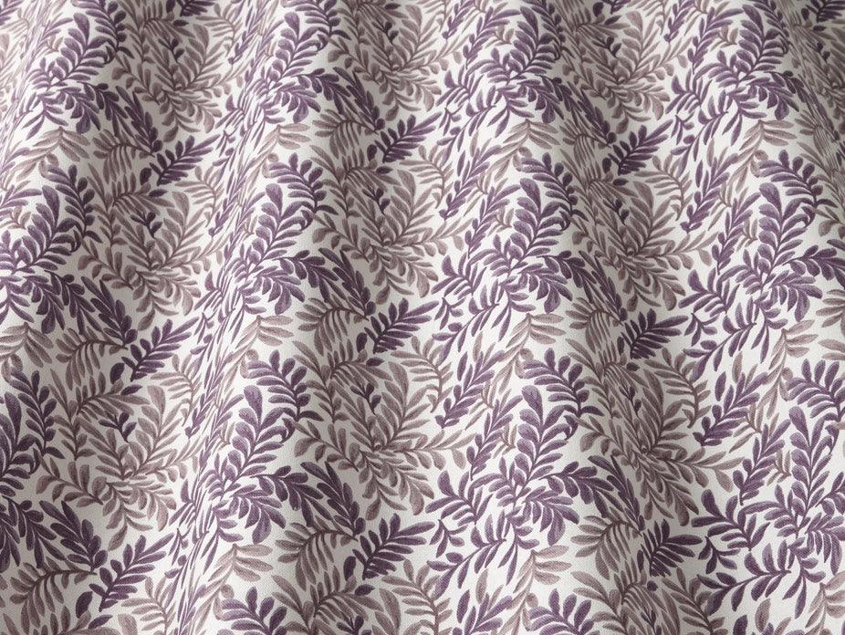 Leaf Vine Claret Fabric