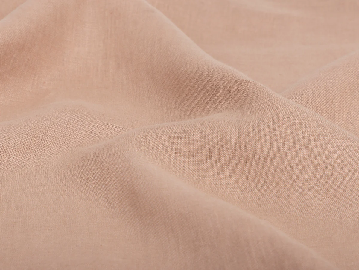 Maia Linen Filled Cushion - Musk - Image 3