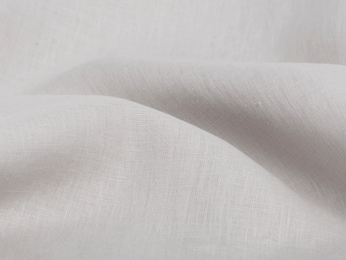 Maia Linen Filled Cushion - Ricepaper - Image 3