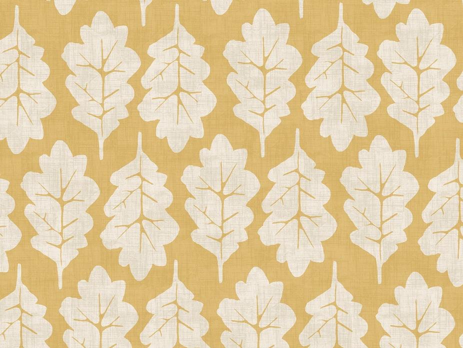 Oak Leaf Sand Fabric