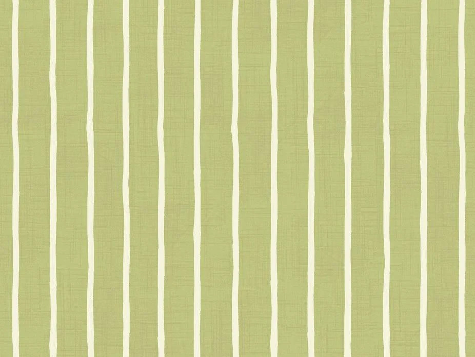 Pencil Stripe Pistachio Fabric
