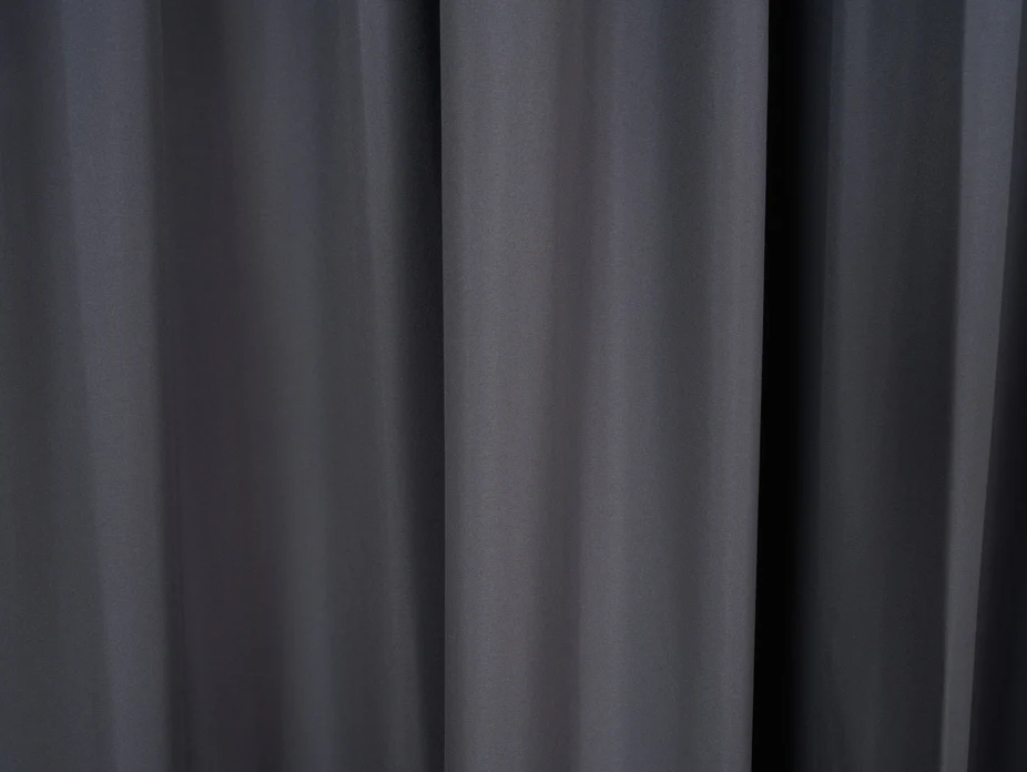 Readymade Blockout Pencil Pleat Lining - Graphite - Image 3