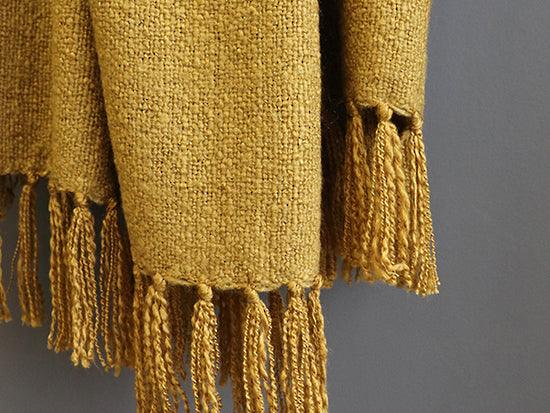 Serenade Turmeric Throw