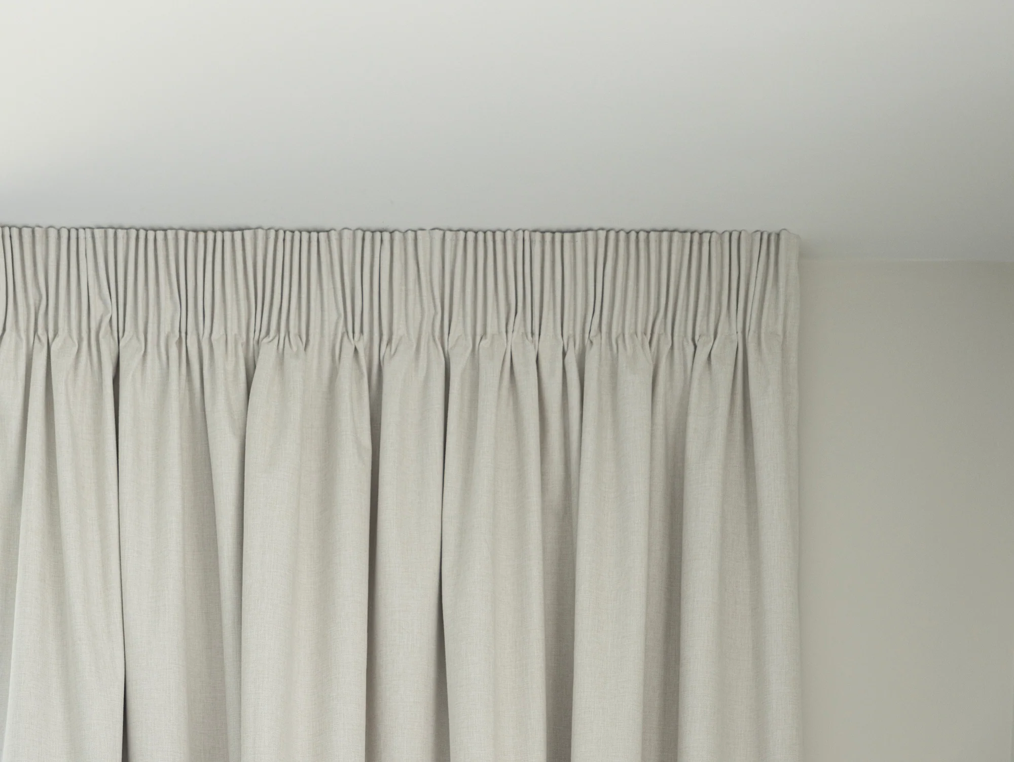 Wanaka Blockout Pencil Pleat Curtains - Sand - Image 3