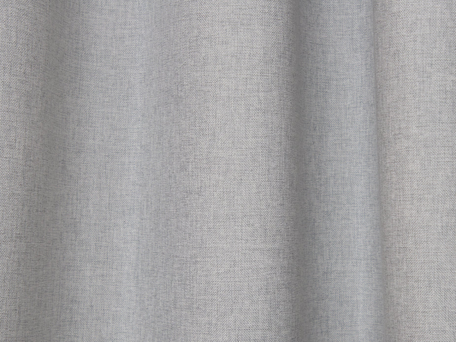 Wanaka Blockout Pencil Pleat Curtains - Silver - Image 3